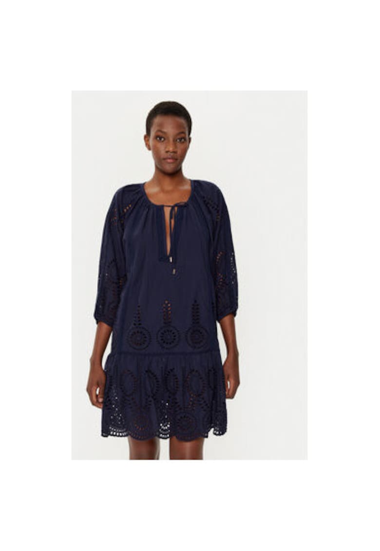 Rochie dama -  305150776 - Bumbac - Albastru - Albastru