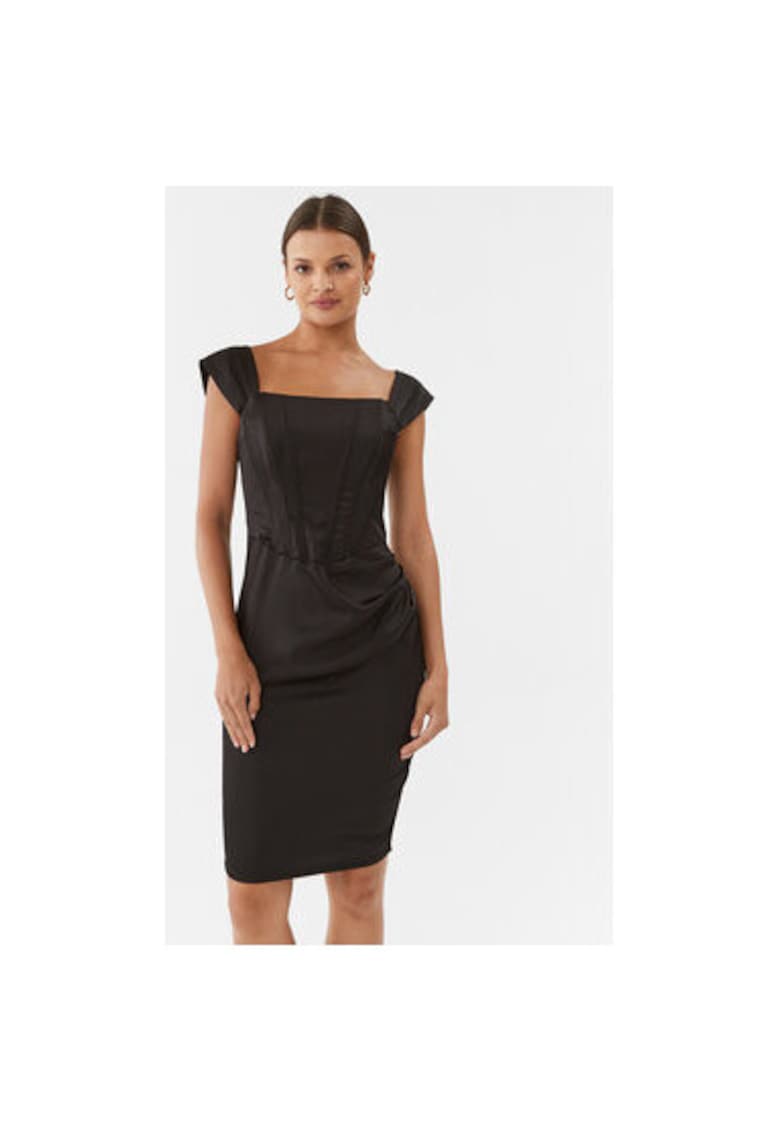 Rochie dama -  303496975 - Poliester - Negru - Negru