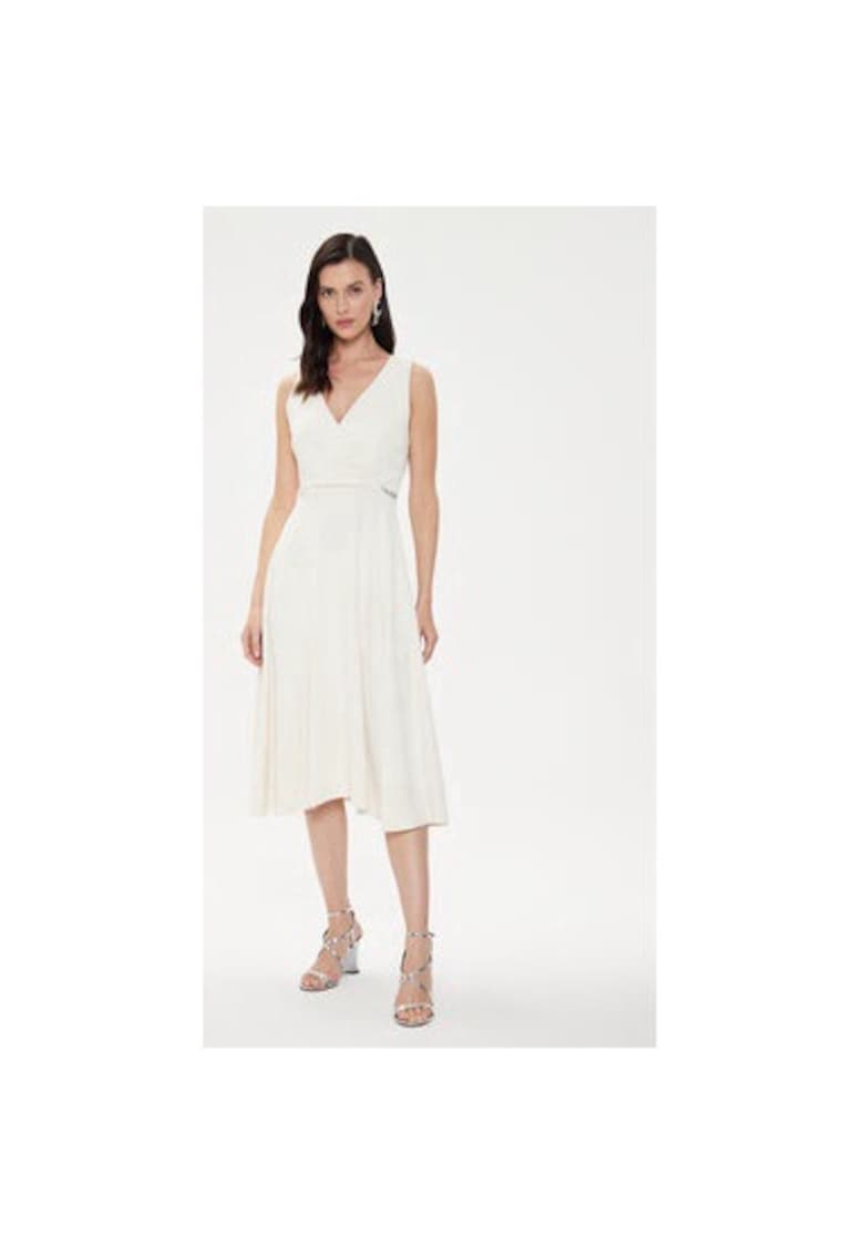 Rochie dama -  304371059 - Poliester - Bej - Bej