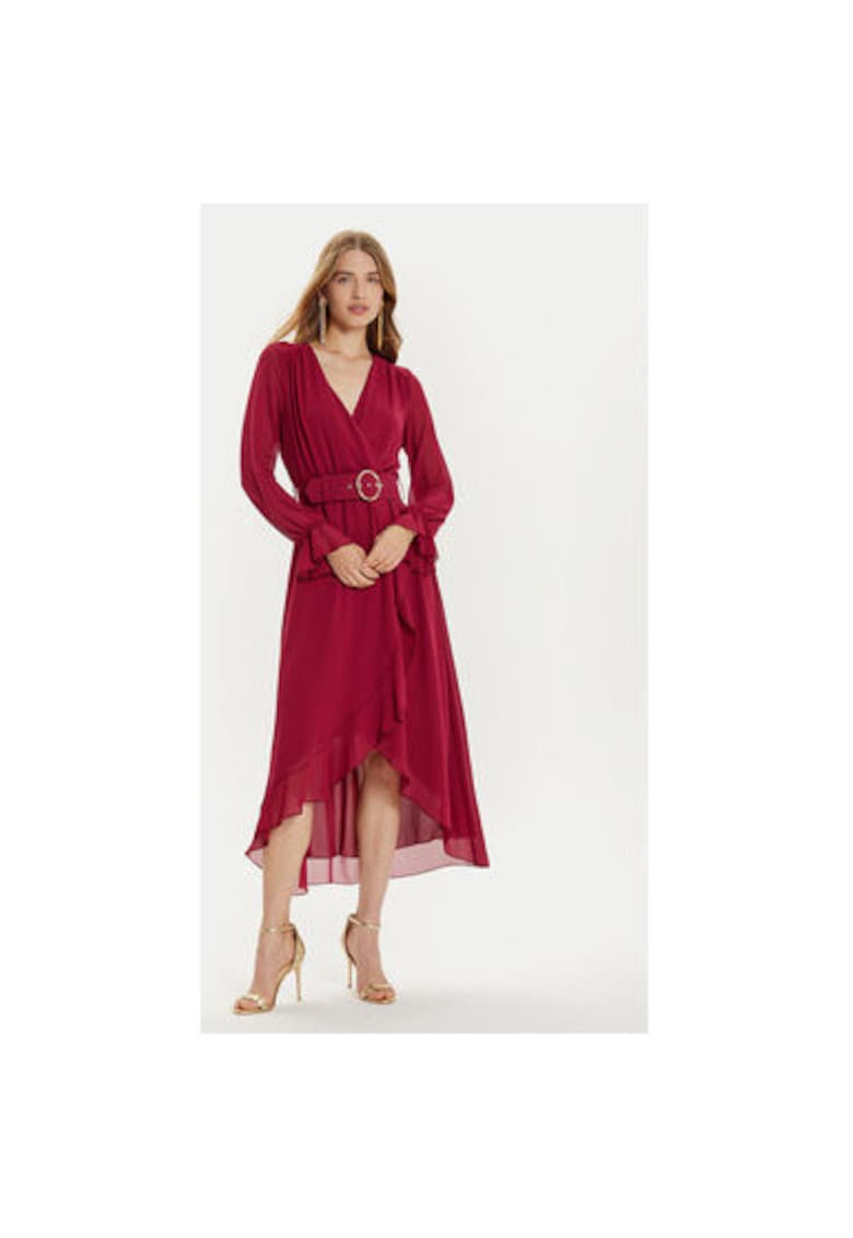 Rochie dama -  304891168 - Poliester - Rosu - Rosu