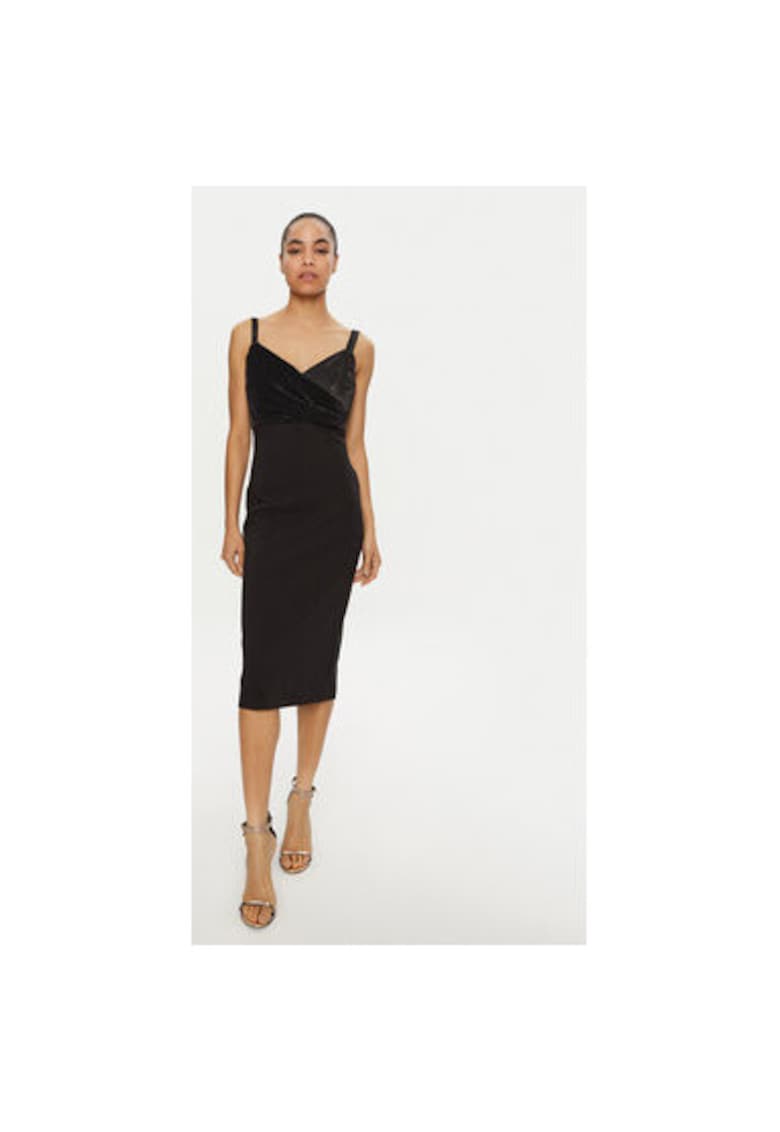 Rochie dama -  304956096 - Poliester - Negru - Negru