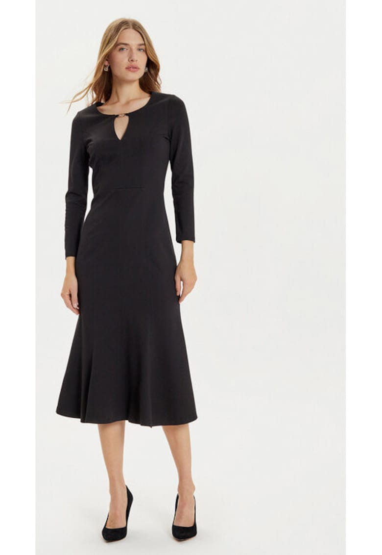 Rochie dama -  304891243 - Viscoza/Poliamida - Negru - Negru