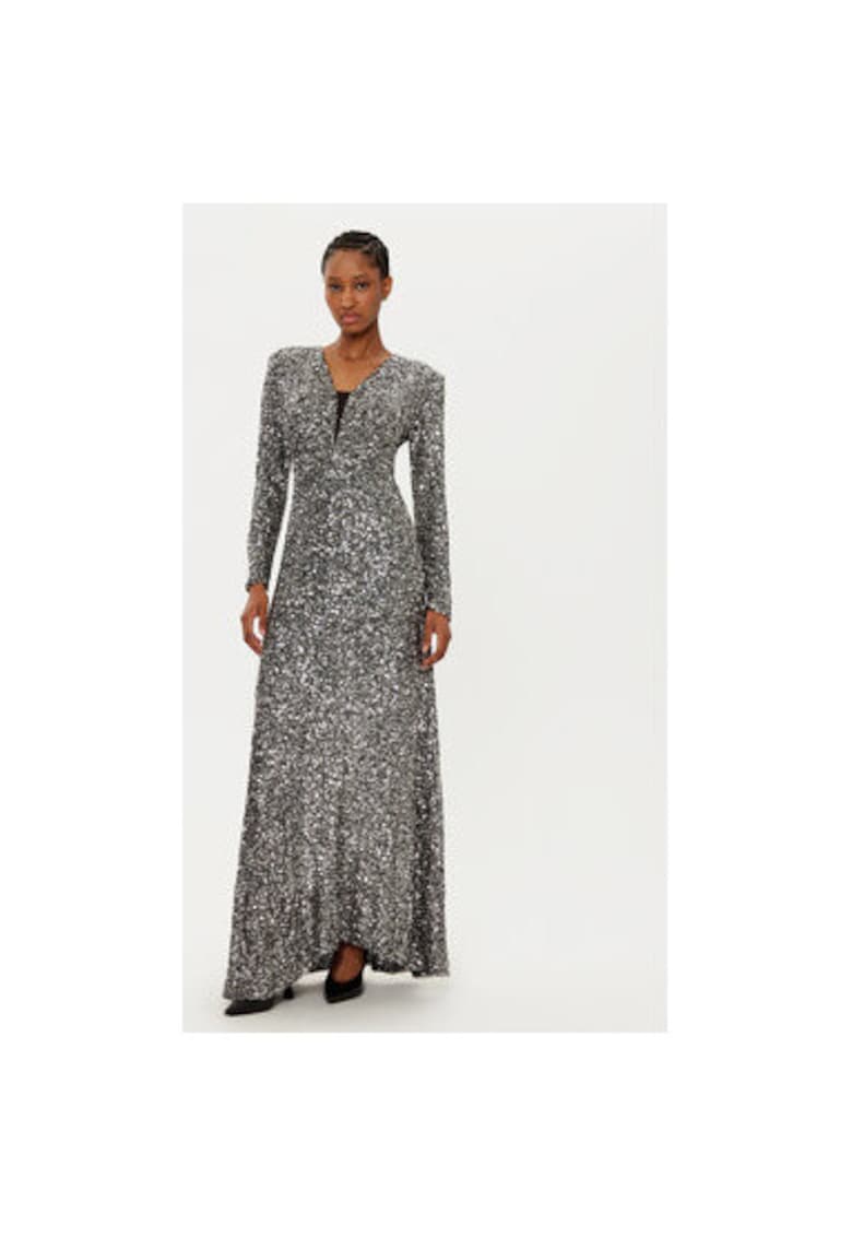 Rochie dama -  305119179 - Poliester reciclat - Argintiu - Argintiu