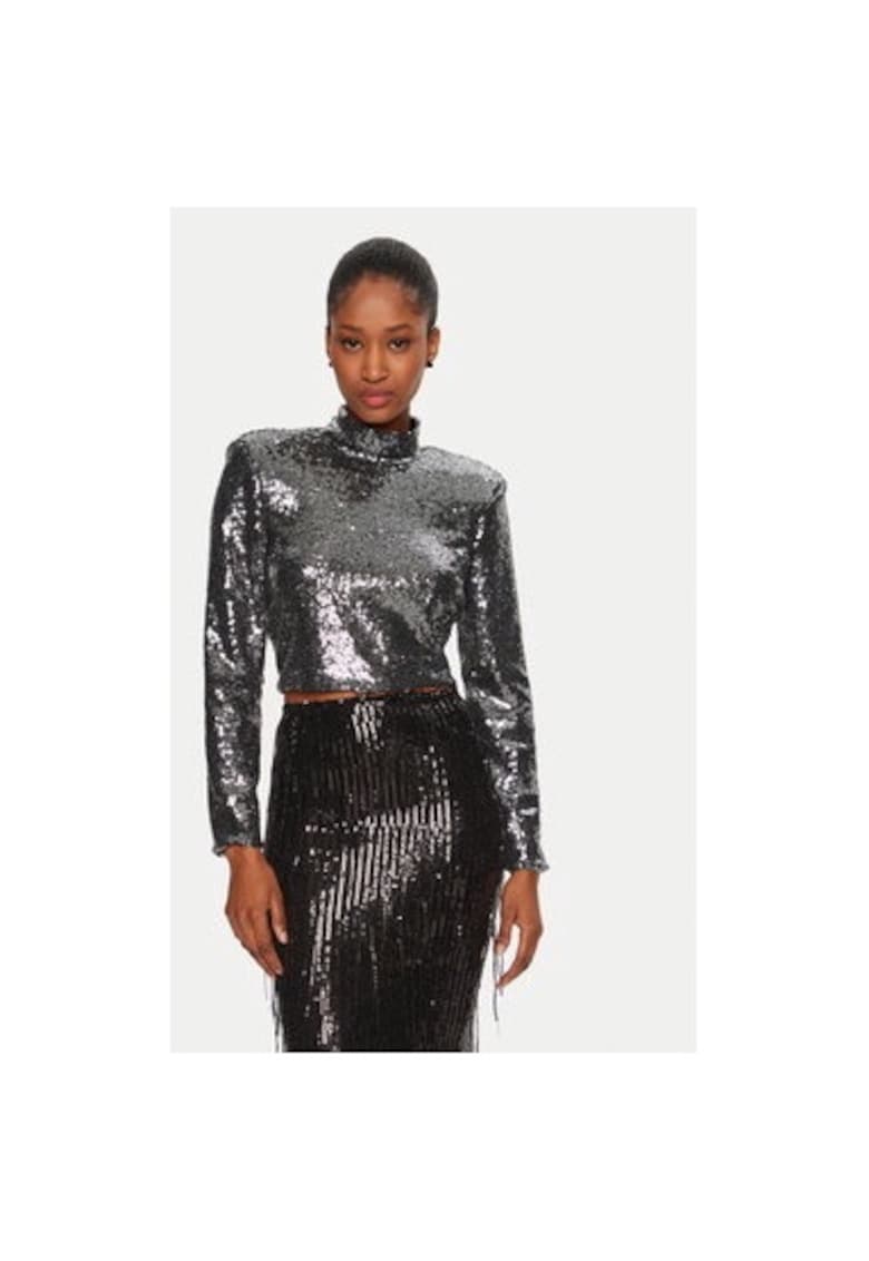 Bluza dama -  305017895 - Poliester - Argintiu - Argintiu