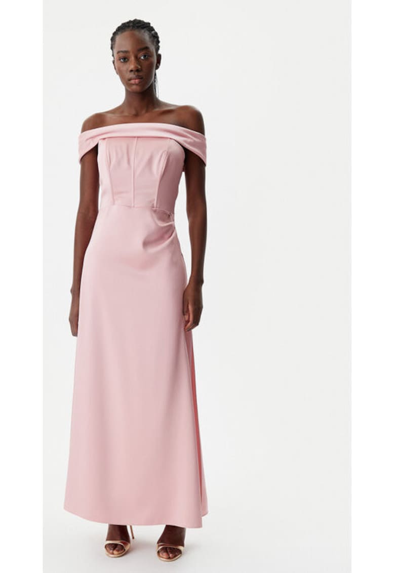 Rochie dama -  305318336 - Poliester - Roz - Roz