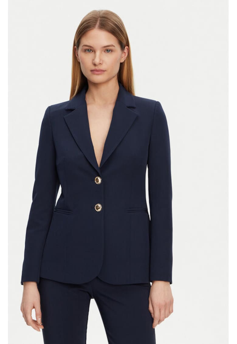 Sacou dama -  305318374 - Poliester - Albastru - Albastru