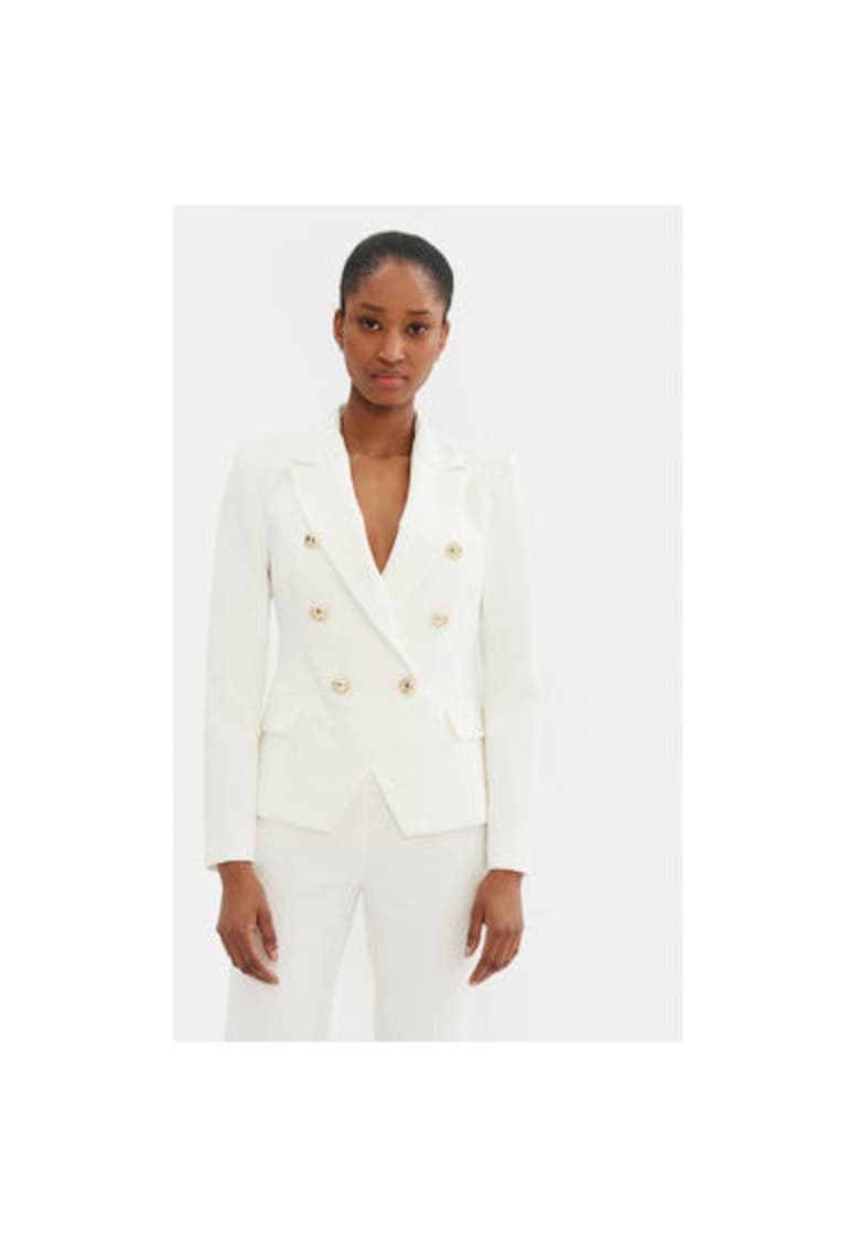 Sacou dama -  305264923 - Poliester - Alb - Alb