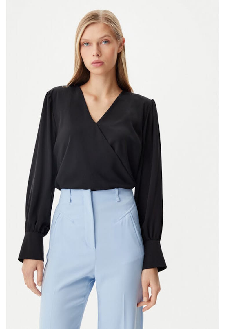 Bluza dama -  305317643 - Poliester - Negru - Negru