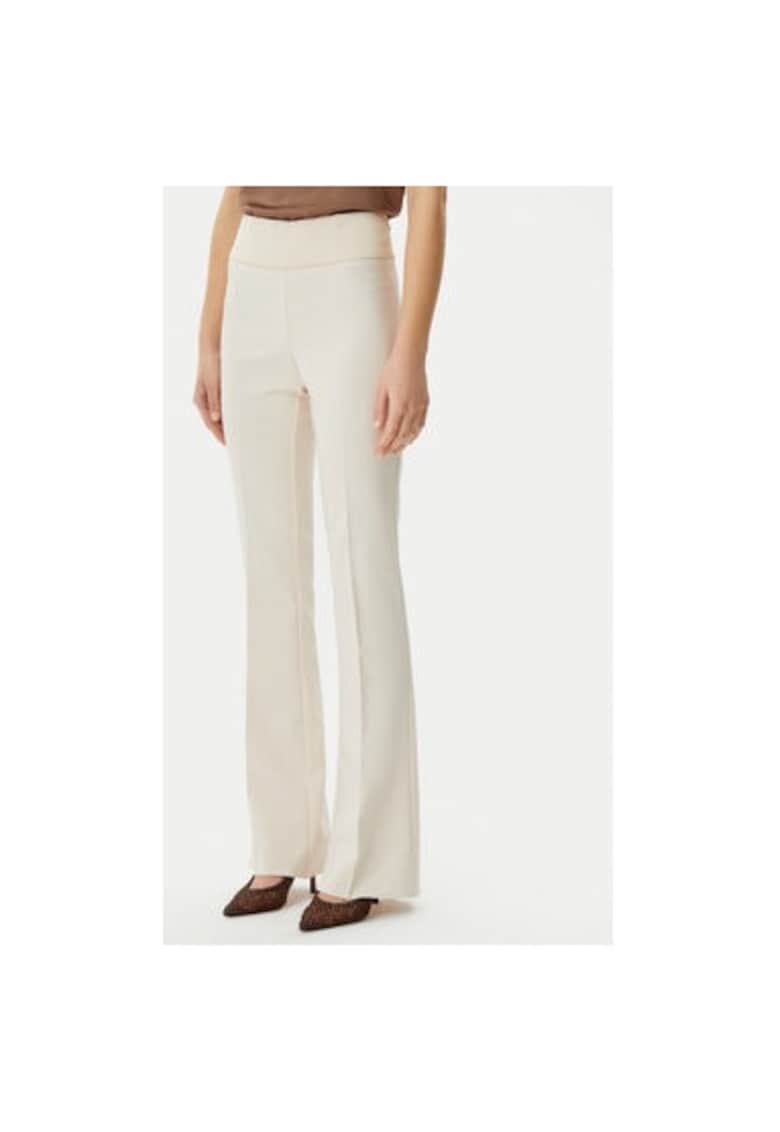 Pantaloni dama -  305317957 - Poliester - Bej - Bej