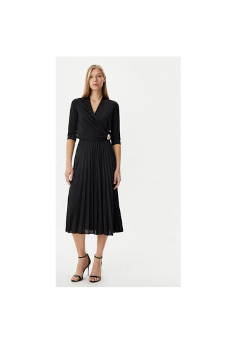 Rochie Dama -  305317889 - Viscoza/Poliamida - Negru - Negru