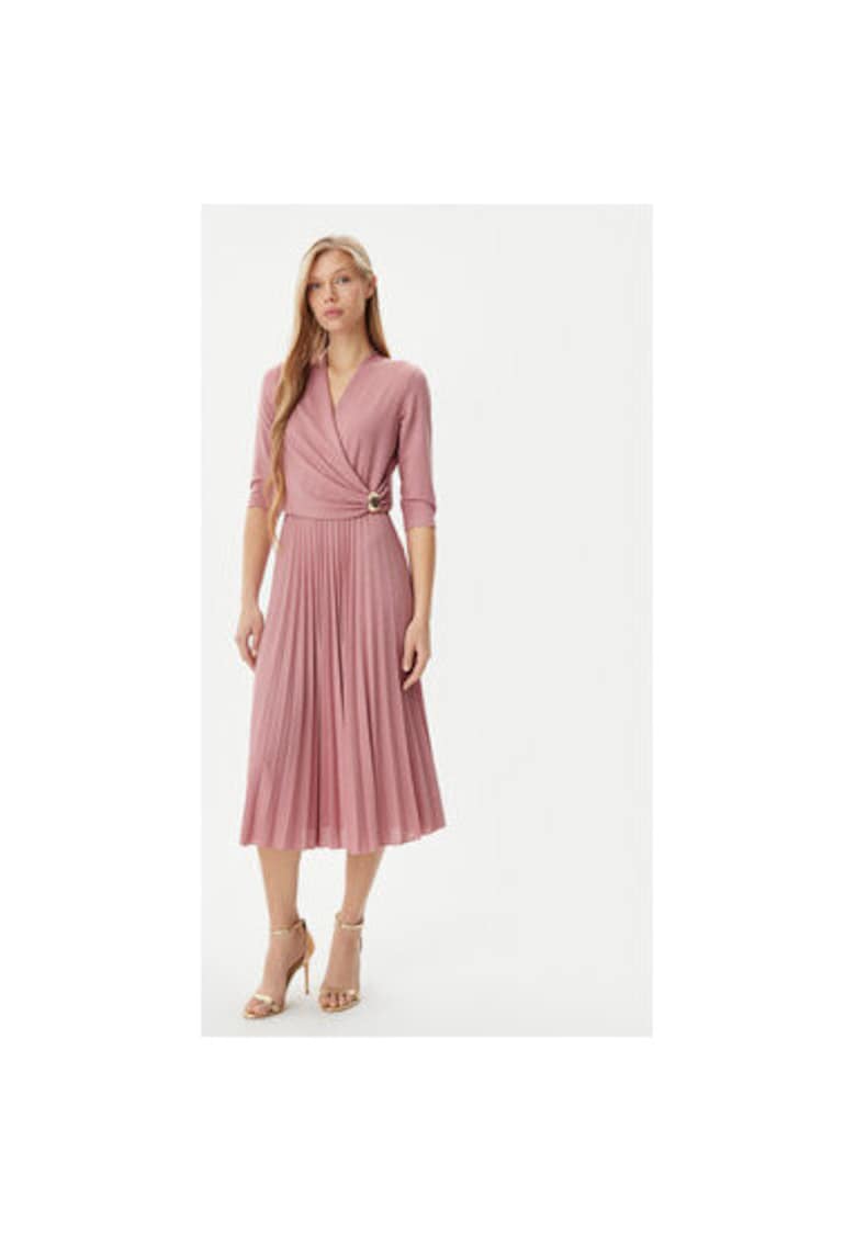 Rochie Dama -  305317896 - Viscoza/Poliamida - Roz - Roz
