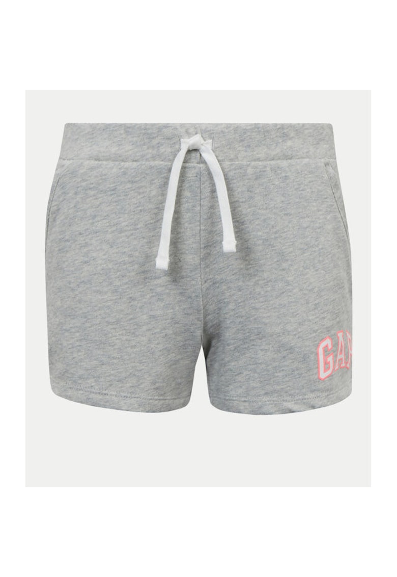 Pantaloni scurti fete -  305288950 - Bumbac/Poliester - 134 CM - Gri