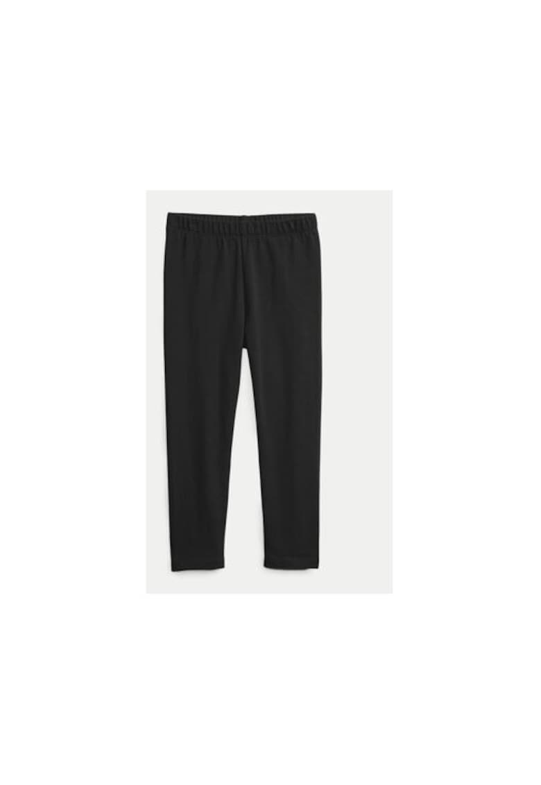 Colanti fete -  Bumbac - Negru
