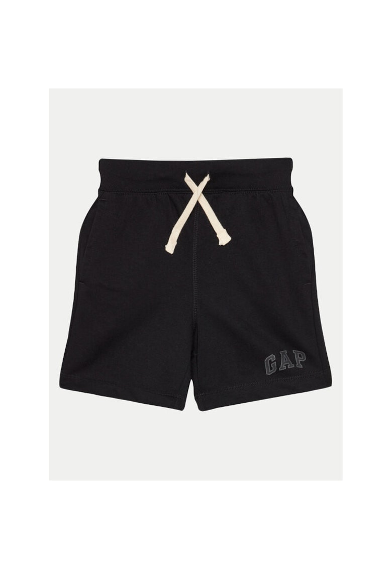 Pantaloni scurti baieti -  304145292 - Bumbac/Poliester - Negru - Negru