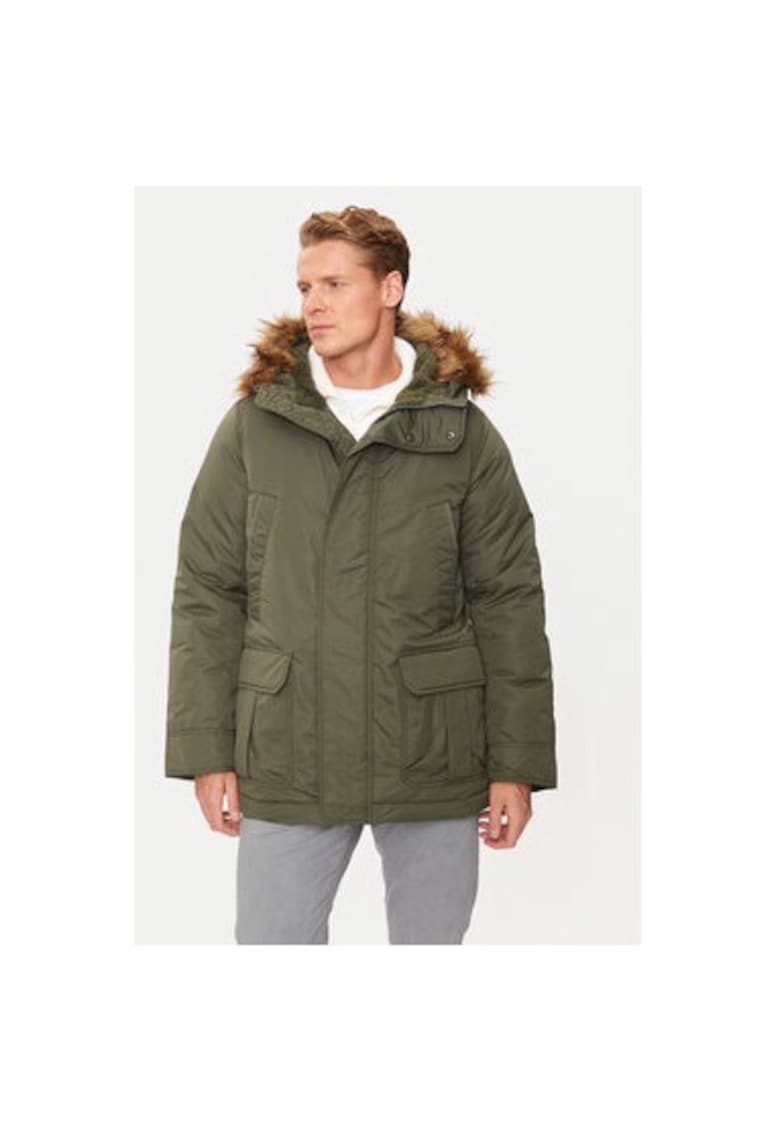 Geaca barbati -  304898440 - Poliester - Verde - Verde