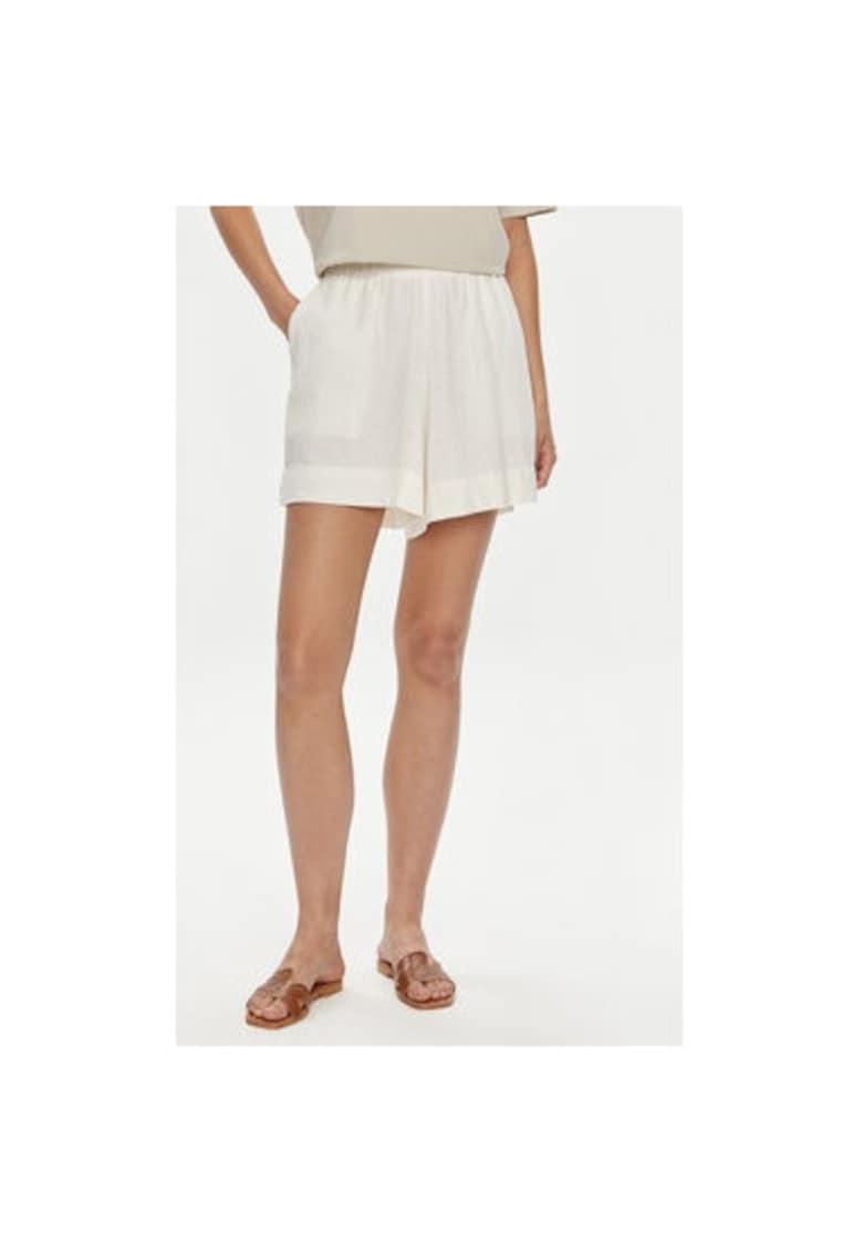 Pantaloni scurti dama -  304508523 - In/Viscoza - Bej - Bej