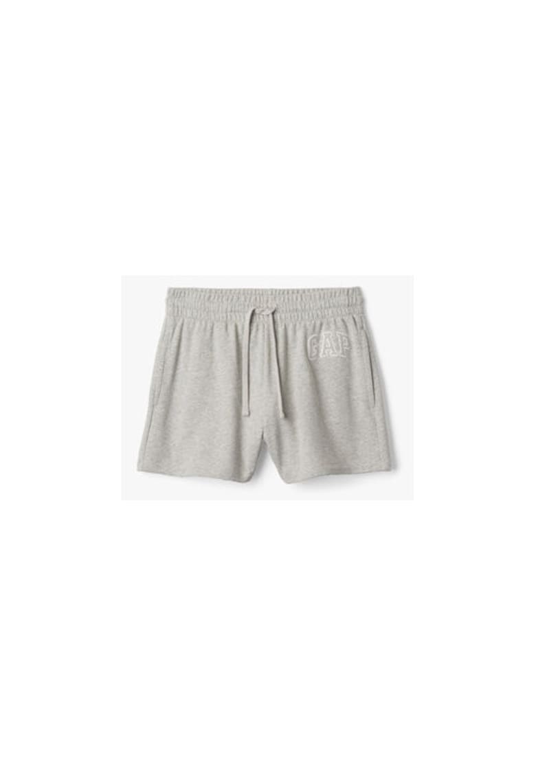 Pantaloni scurti dama -  304144493 - Bumbac/Poliester - Gri - Gri