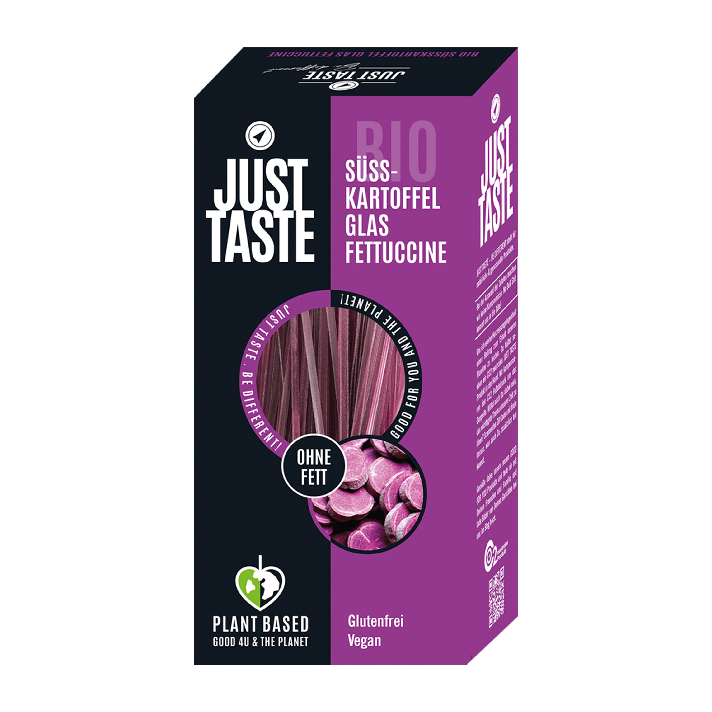 Paste bio din cartof dulce violet,  250g Just Taste