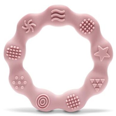 Jucarie Dentitie Ring Pink