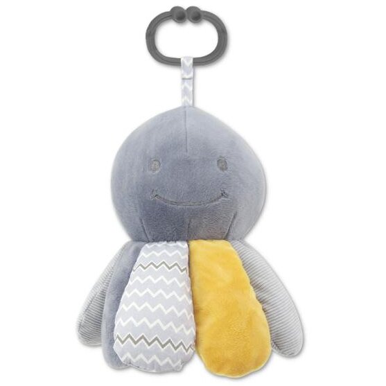 Jucarie din Plus Octopus Natural Grey