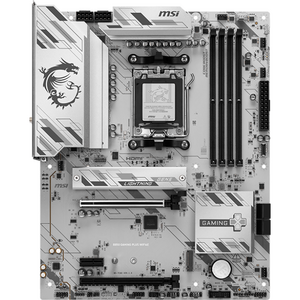 Placa de Baza B850 Gaming Plus WIFI6E AM5 DDR5 Bluetooth ATX Alb