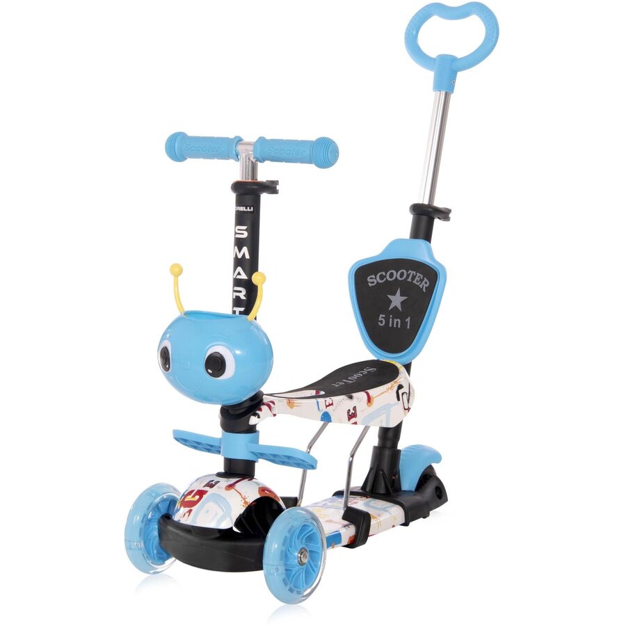 Trotineta Copii Smart Plus 3 Ani+ Maxim 20 KG Tracery Albastru