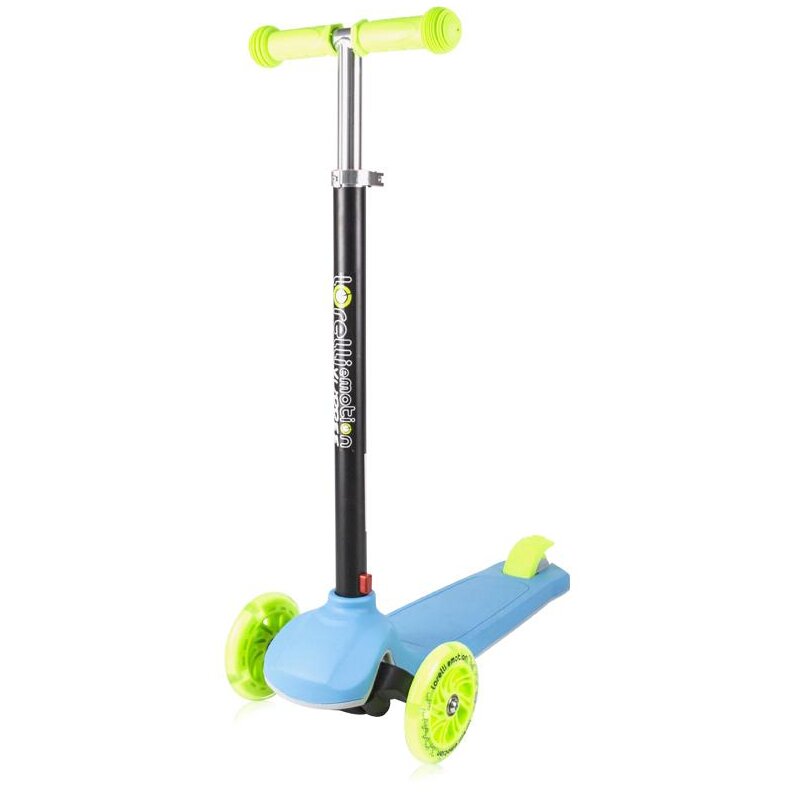 Trotineta Copii Yuppee 3 Ani+ Roti cu Lumini Albastru/Verde