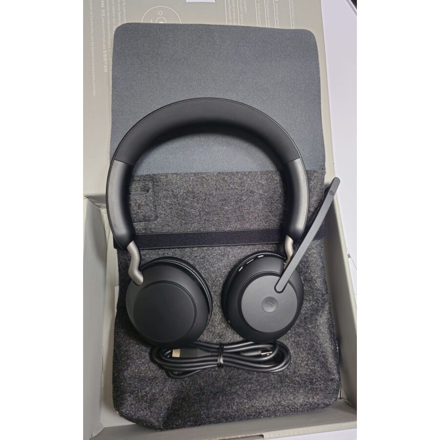 Casti Resigilat Evolve2 65 Link380a MS Stereo Black