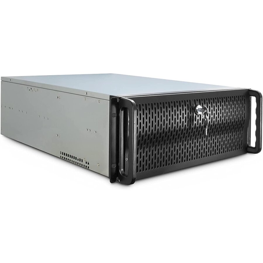Carcasa server 4U-4129L, server case (black, 4 height units)
