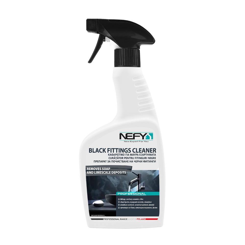 Solutie pentru obiecte sanitare negre Nefy, 500 ml