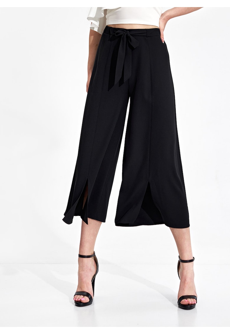 Pantaloni dama  M860 - negri - poliester - confortabili - eleganti