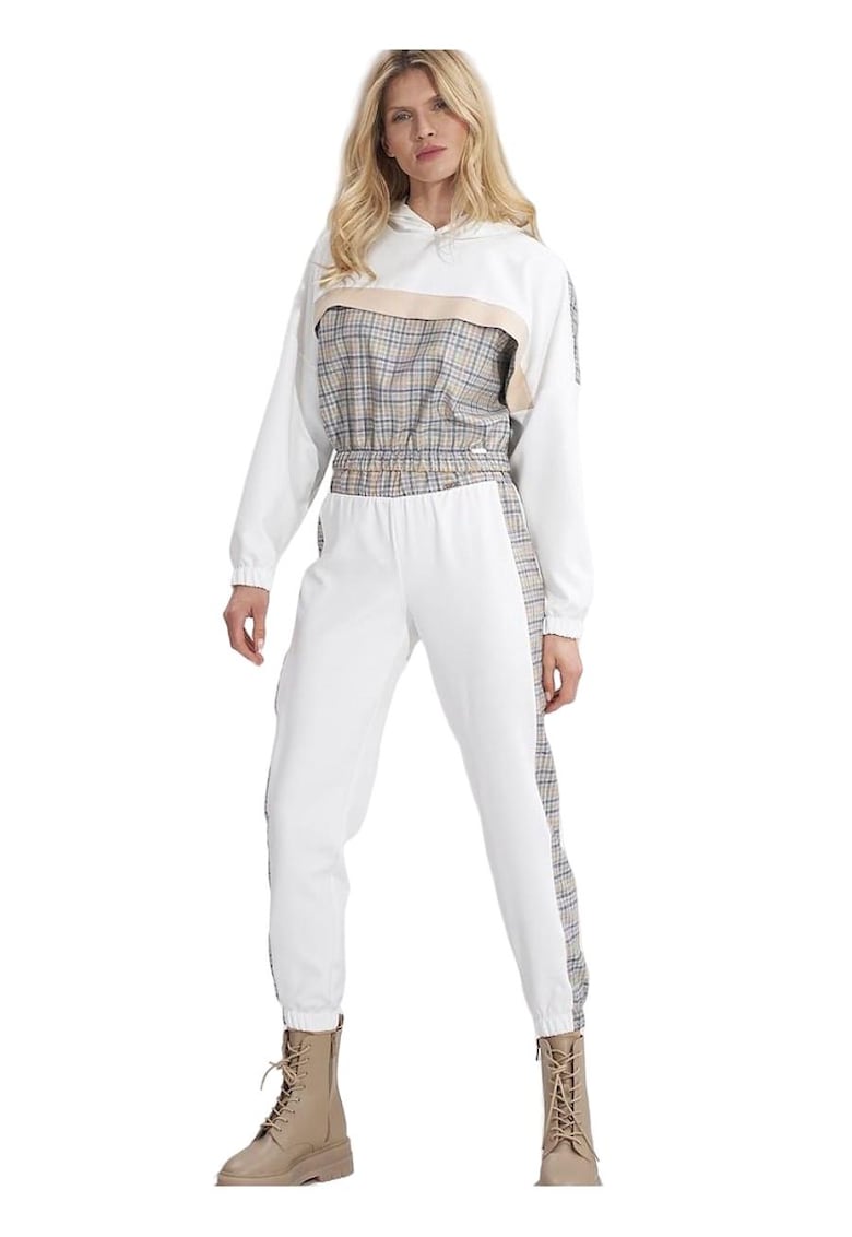 Pantaloni dama -  Bej - Poliester/Elastan -
