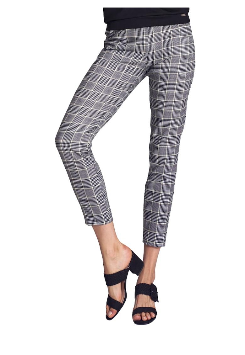 Pantaloni dama  M712 - model carouri - poliester - eleganti si confortabili