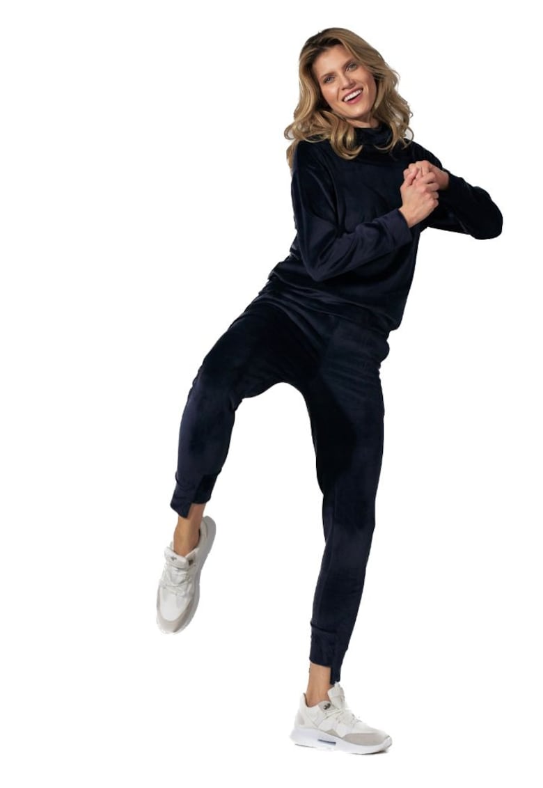 Pantaloni de trening femei -  Gunhild - garnet - - Albastru inchis
