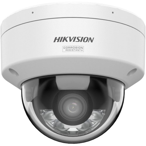 Camera IP ColorVu Hikvision DS-2CD2167G3-LIS2UY, 6MP, lentila 2.8mm, Smart Hybrid Light 30m, alarma, microfon dual, PoE, IP67