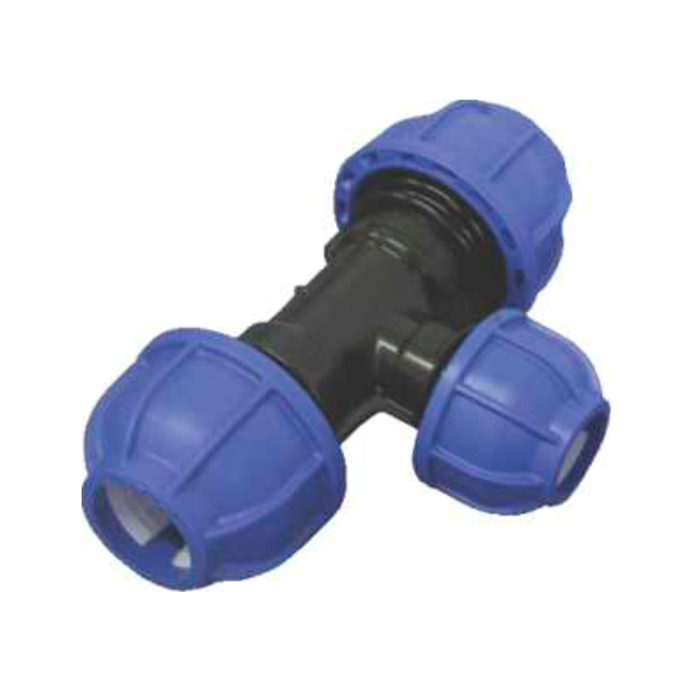 Teu redus rapid, PE, 32 x 25 x 32 mm