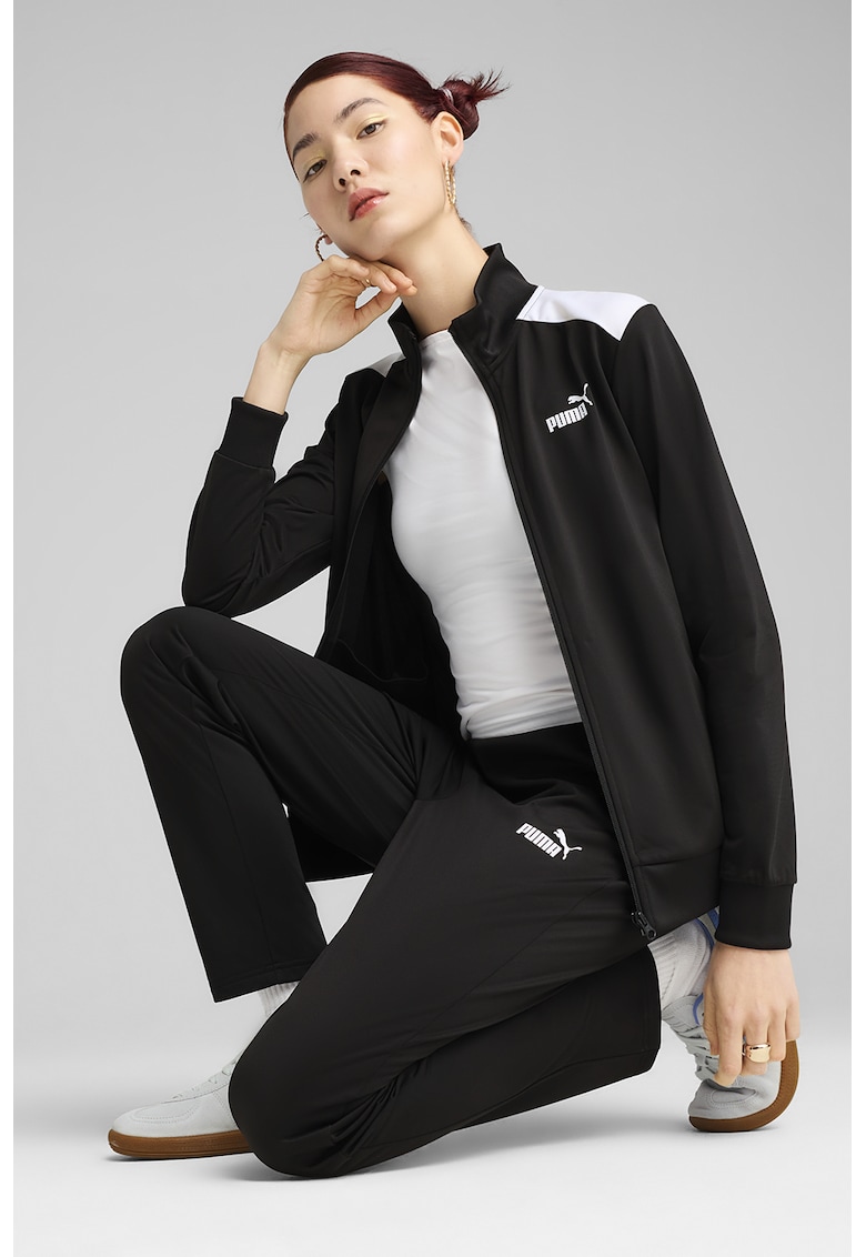 Oferte la Trening cu fermoar si detalii logo - Negru