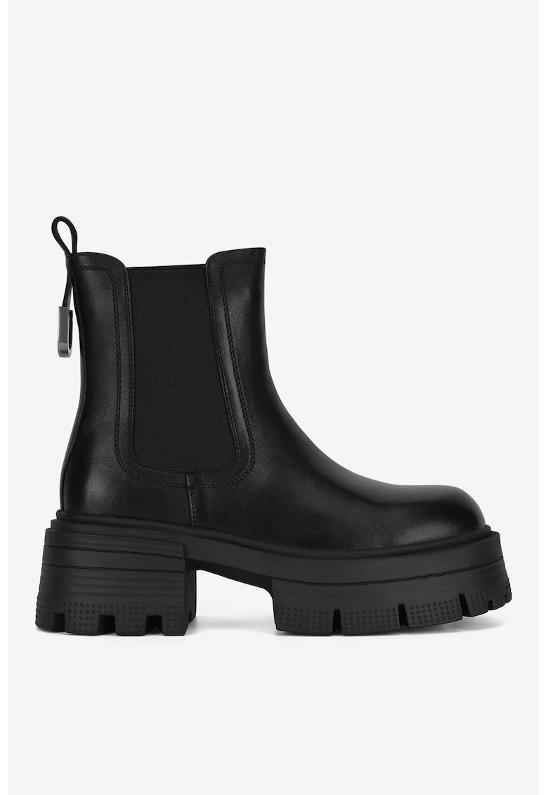 Ghete dama  5905588841906 - Piele naturala - Negru - Negru