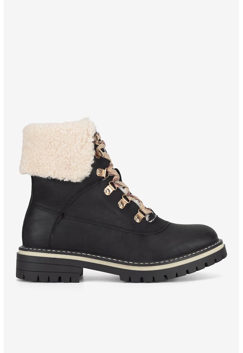 Ghete dama  5905588907435 - Sintetic - Negru - Negru