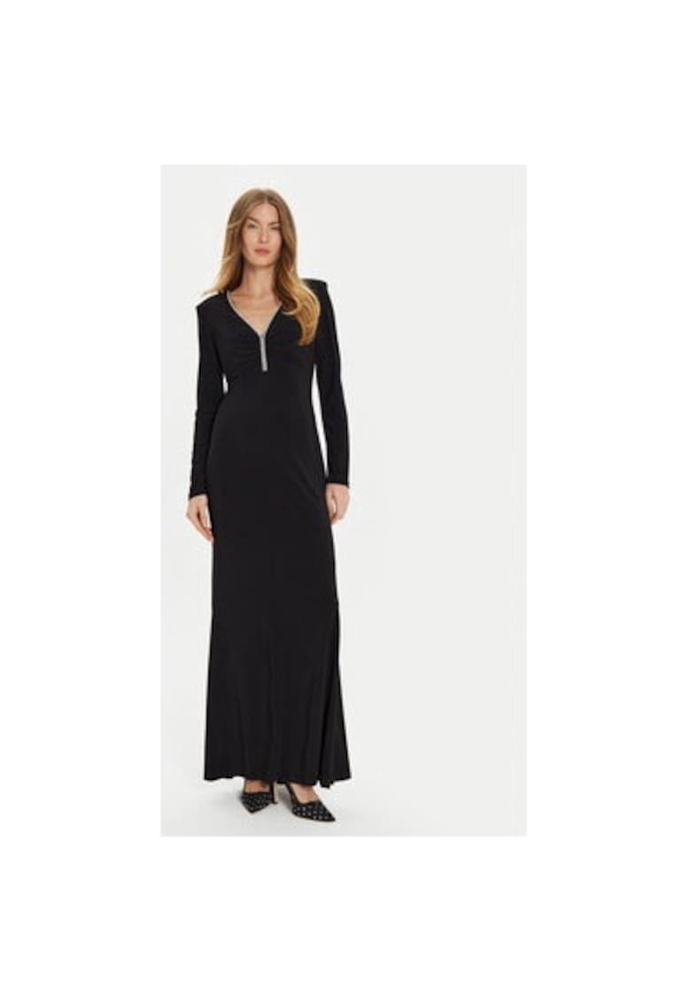 Rochie dama -  304216640 - Poliester - 46521 - Negru