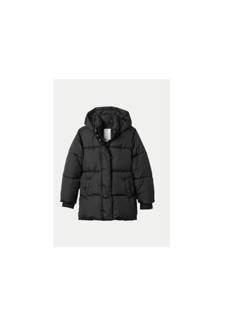 Geaca fete -  304455001 - Poliester reciclat - Negru - Negru