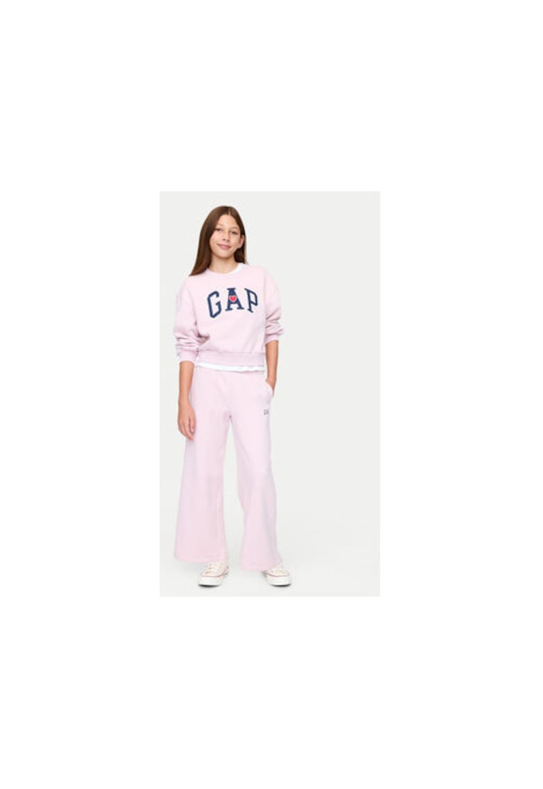 Pantaloni fete -  304985782 - Bumbac/Poliester - 134 CM - Roz