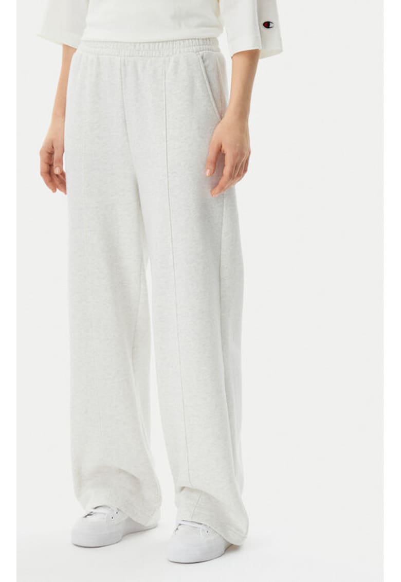 Pantaloni dama -  304986185 - Bumbac/Poliester - Gri - Gri