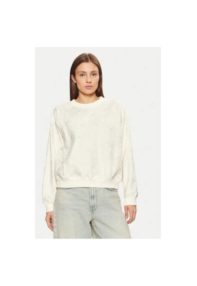 Bluza dama -  304986314 - Bumbac/Poliester - Bej - Bej