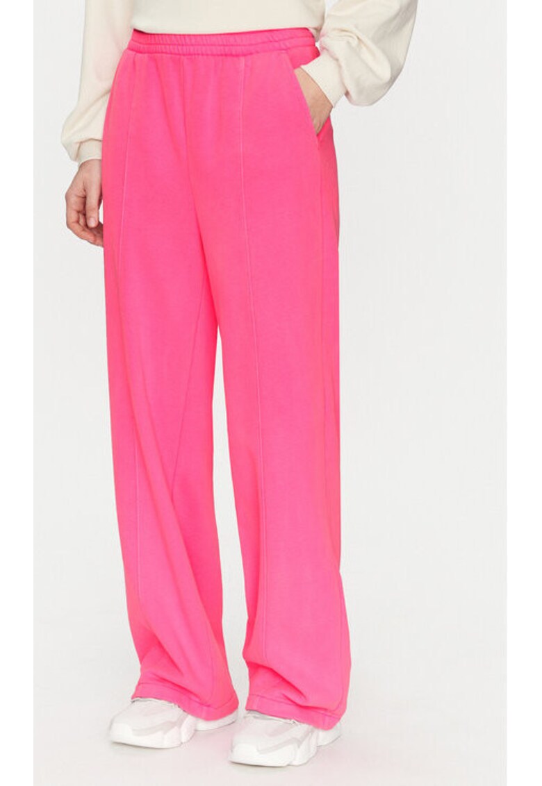 Pantaloni dama -  304986192 - Bumbac/Poliester - Roz - Roz