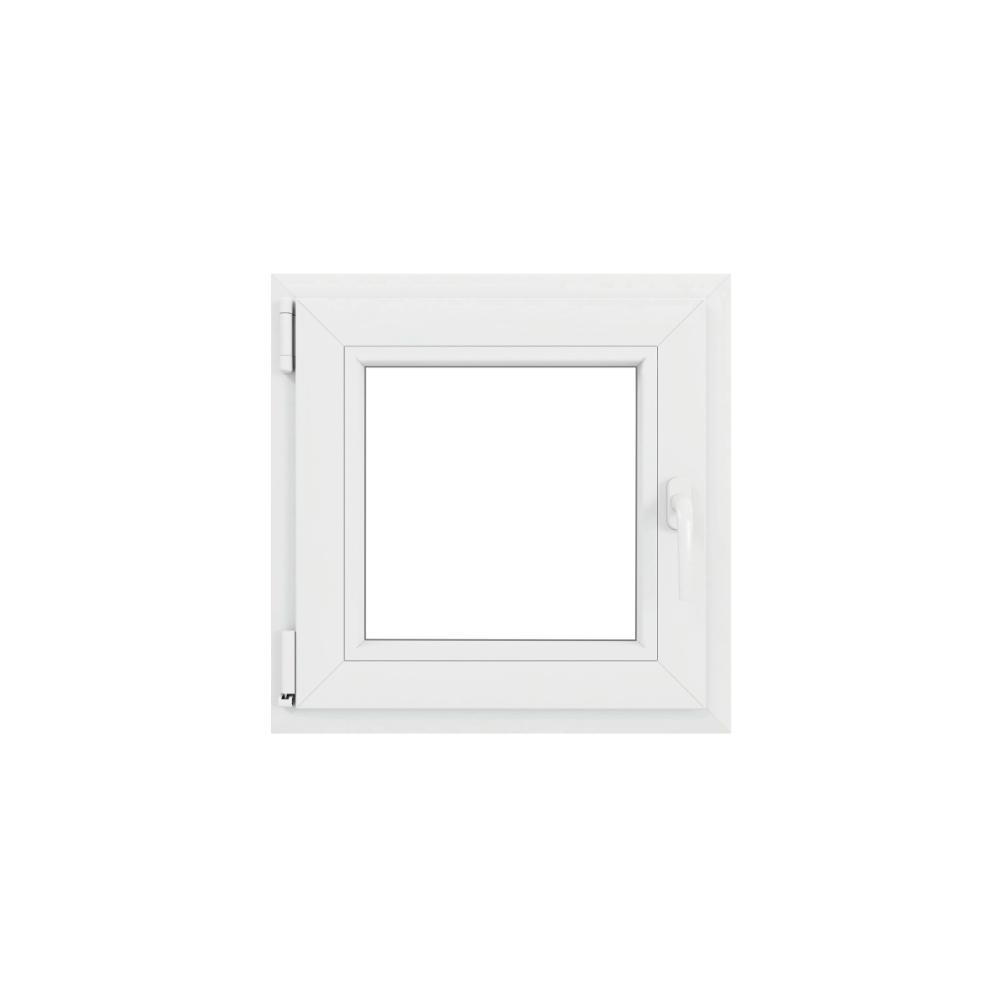Fereastra PVC, 5 camere, deschidere oscilobatanta, stanga, alb, 50 x 50 cm