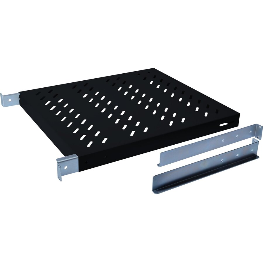 Accesoriu server shelf for 483 mm (19) cabinets, 600 mm deep, black, 1 height unit
