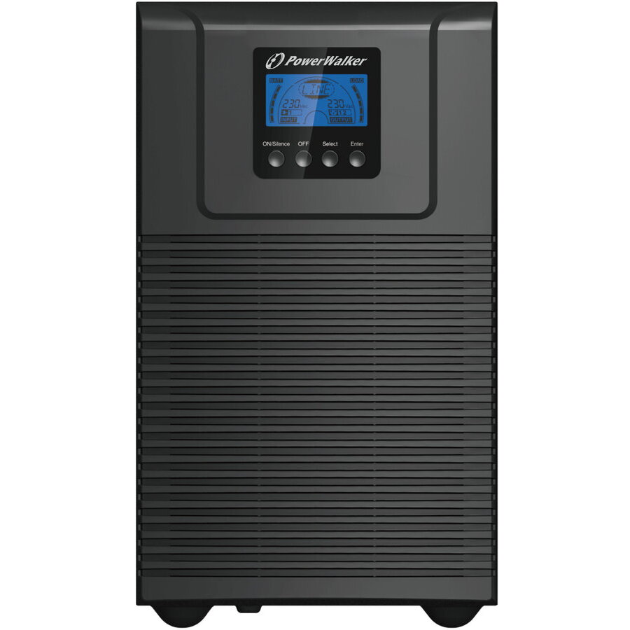UPS Power Walker On-Line 2000VA, 4x IEC, USB/RS-232, Tower, EPO, LCD