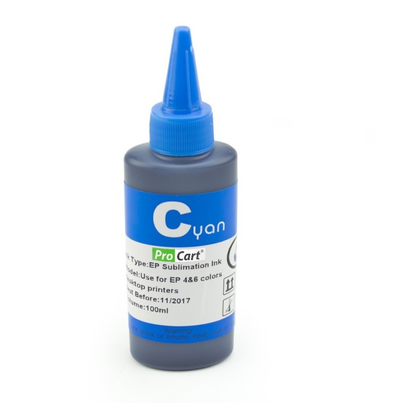 Consumabil Cerneala de sublimare Cyan compatibila Epson