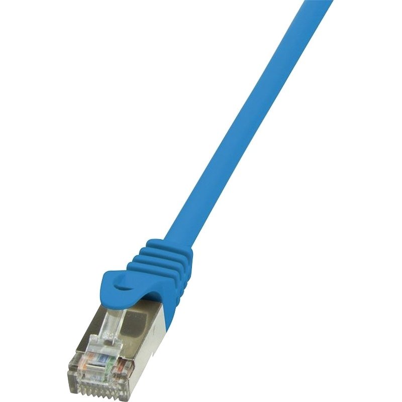 Cablu F/UTP Patchcord Cat 5e 3m Albastru